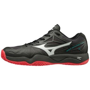 Mizuno Wave Intense Tour 5 CC Παπουτσια Τενις Ανδρικα - Μαυρα